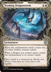 Tempestade de Dragões Fervilhante / Teeming Dragonstorm - Magic: The Gathering - MoxLand